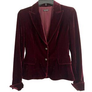 Tahari Women's Velvet Blazer